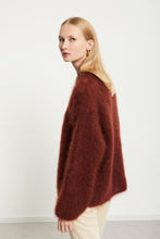 Carica l&#39;immagine nel visualizzatore di Gallery, Ottod&#39;ame- Maglione fluffy in misto mohair
